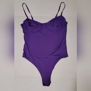 L ~ Wet Seal Purple Bodysuit NWT 💜